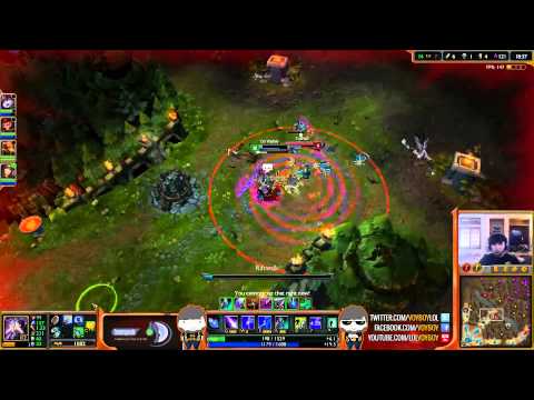 Crs Voyboy vs Scarra - Kassadin vs Lucian - mid «Beast» [R/m] (Diamond I)