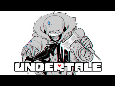 Sans and Frisk Bonding | Undertale Comic Dub