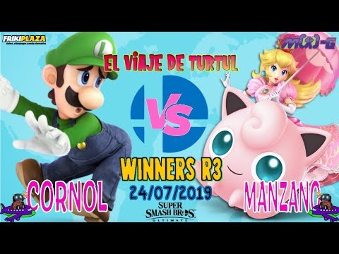 Cornol (Luigi) vs Manzano (Peach,Jigglypuff) WR3 El Viaje de Turtul