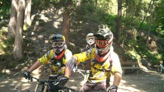 preview picture of video 'Brook Macdonald, Luke Strobel @ Bikepark Hopfgarten Tirol 2012 [HD]'
