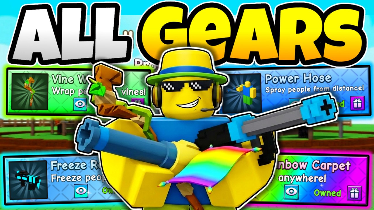 All Gears In Grow a Garden 2