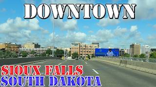 Sioux Falls - South Dakota - 4K Downtown Drive - 2026