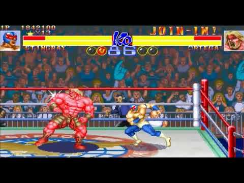 Ring of Destruction: Slam Masters II (Arcade) El Stingray vs Ortega