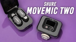Shure MoveMic Two: Tiny, Ultra-Light with Professional Audio!
