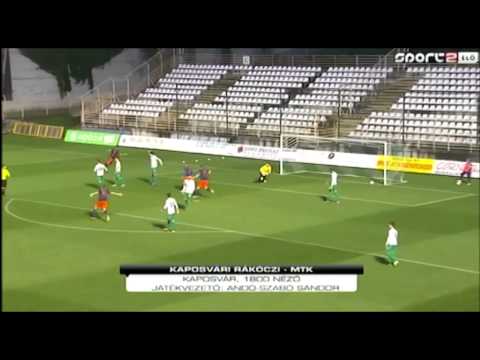 Kanta József gólja a Kaposvári Rákóczi FC - MTK Budapest mérkőzésen