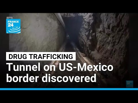 US finds huge tunnel on the Mexican border used to smuggle drugs