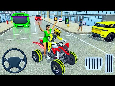 ATV Taxi Driver Simulator 2021 - Realistic Taxi Driving Game - Android Gameplay #5