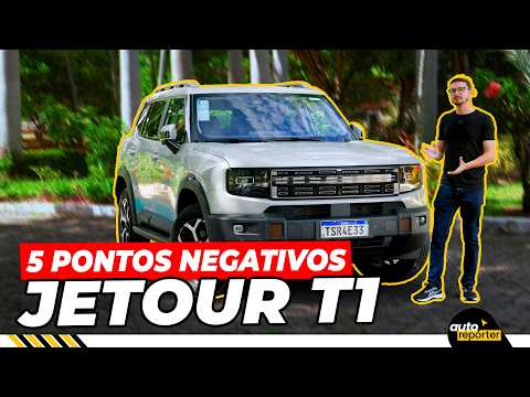 5 Pontos Negativos do Jetour T1: O que Incomoda no SUV Híbrido Rival de GWM Haval H6 e BYD Song?