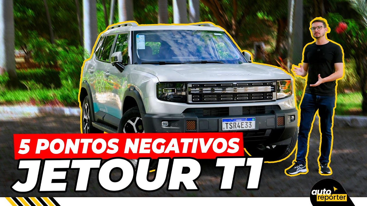 5 Pontos Negativos do Jetour T1: O que Incomoda no SUV Híbrido Rival de GWM Haval H6 e BYD Song?