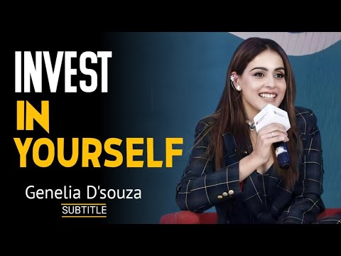 Genelia D'souza: Invest in Yourself| [ English Speech ]