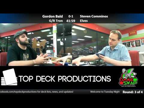 Modern 10/4/16: Gordon Bald (G/R Tron) vs Steven Comminos (Elves)