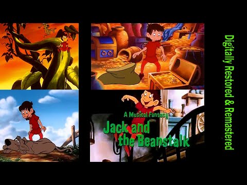 2021 Restoration of Jack and the beanstalk 1974 full kids anime 100% of Original US Theatrical Film!