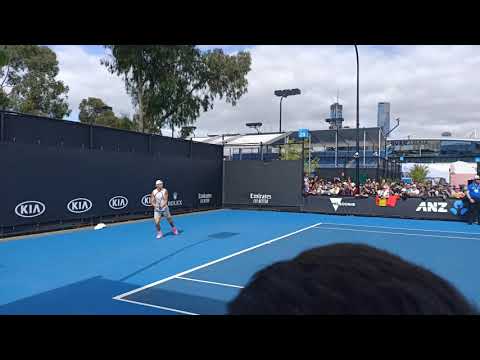 Rafael Nadal BRUTAL Hitting - 2020 Australian Open Practice