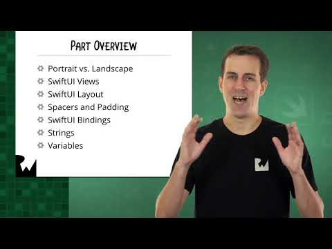 Creating User Interfaces with SwiftUI Part 2 Introduction  -  First iOS and SwiftUI App with Xcode