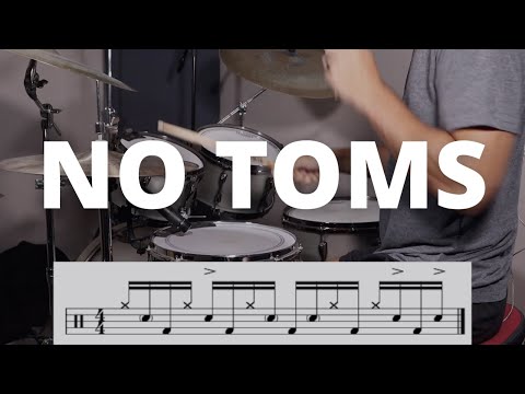 3 Drum Fills with NO Toms - Quick Drum Lesson
