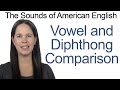 English Sounds - Vowel and Diphthong Comparison
