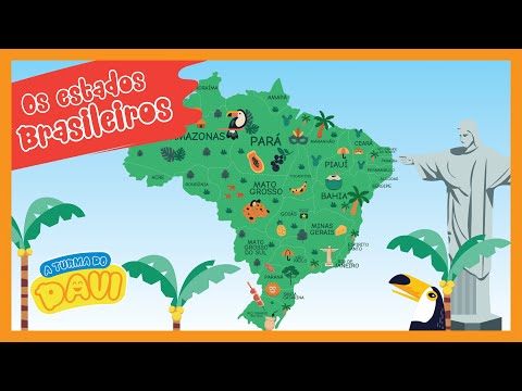 ESTADOS BRASILEIROS - MAPA DO BRASIL | Atividades para Educação Infantil
