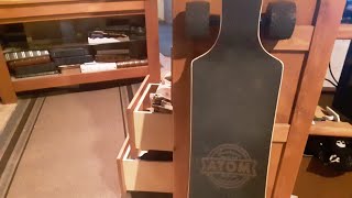 Skate revew:Atom longboards dirt board review