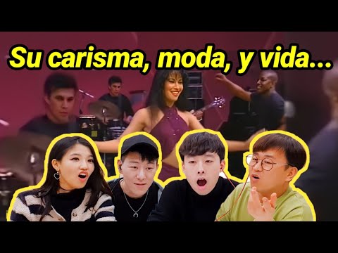 My Korean friends react to Selena Quintanilla