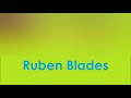 Ruben Blades: Mi Jibarita