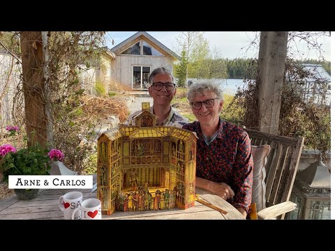 We assemble our Shakesperean theater model we bought in London - by ARNE & CARLOS