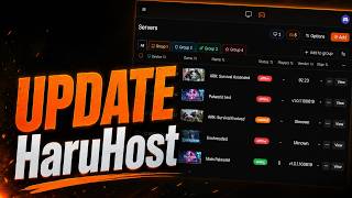 How to update the game server manager for HaruHost