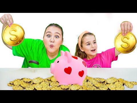 Ruby and Bonnie Learn to Save - A Piggy Bank Story