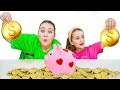 Ruby And Bonnie Learn To Save A Piggy Bank Story