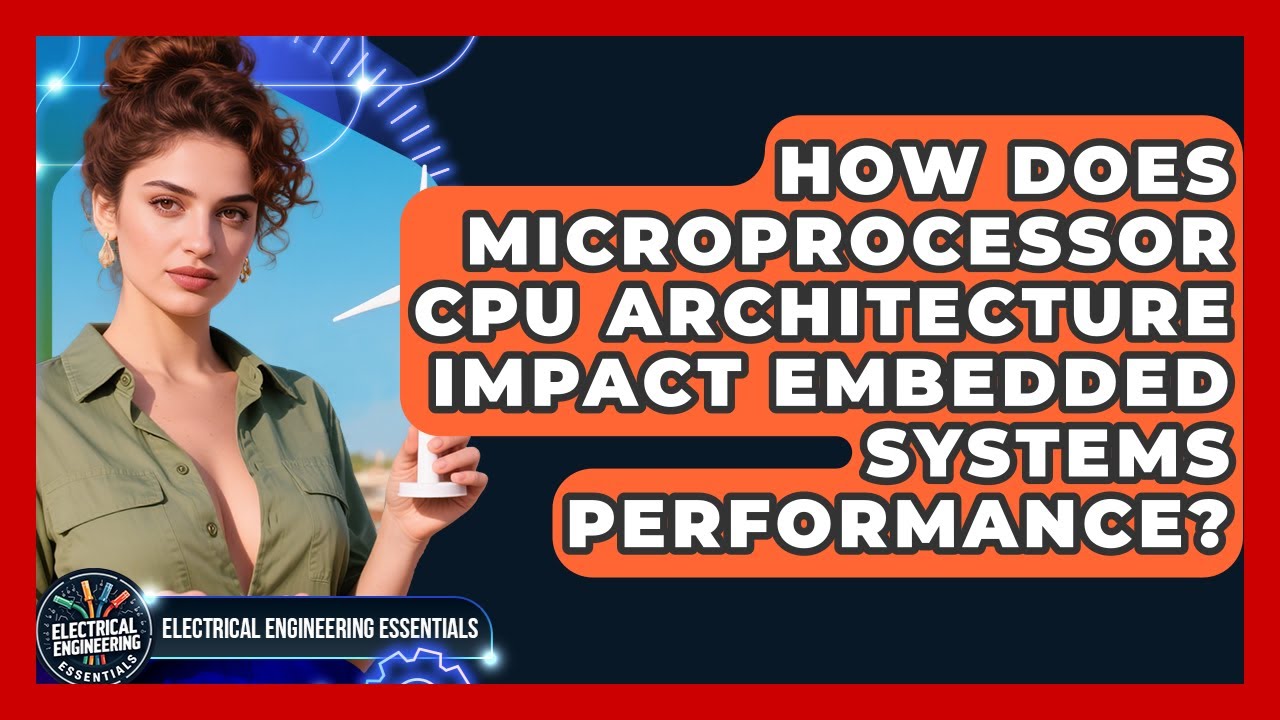 How Does Microprocessor CPU Architecture Impact Embedded Systems Performance?