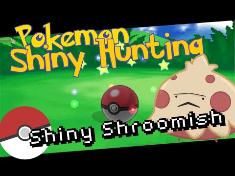 Shiny Shroomish after 1 Dexnav Enounter!