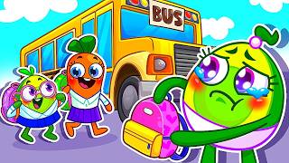 Baby Wants to Go to School 🏫👶😊Toddlers Song for School 🎵VocaVoca🥑Karaoke Kids Songs