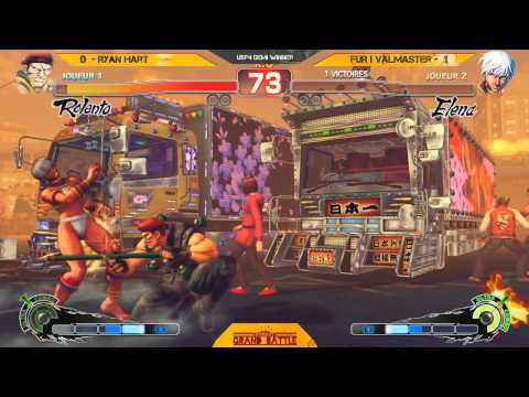 SGB Demi Winner | USF4 - Ryan Hart (Rolento) vs Valmaster (Elena/Chunli)