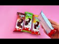 Satisfying ASMR Kinder Pingui Unboxing Rare Flavors Inside