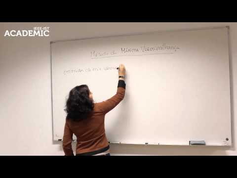 Método da Máxima Verosimilhança