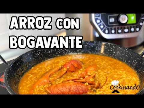 ARROZ CON BOGAVANTE THERMOMIX + OLLA GM