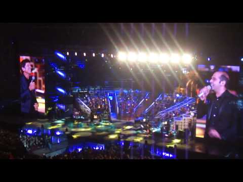 Checco Zalone al Gianni Morandi Live in Arena (Verona) - 8 ottobre 2013