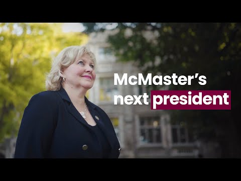 McMaster's next president