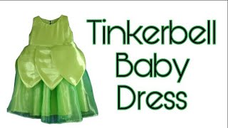 How to make Tinkerbell Dress | Easy Costume  Tutorial