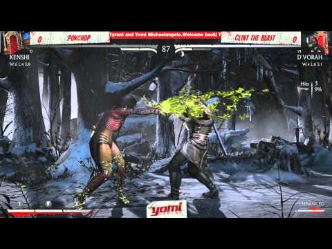 LB Round 3: Pokchop (Kenshi) vs. YOMI ATL Clint (D'vorah) - MKX; AKA Week 2