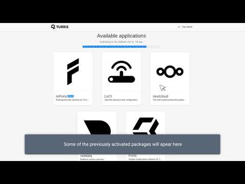 Introducing reForis - Turris OS User Interface (TOS 5.2.0)