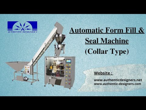Automatic Form Fill Seal Machine (Collar Type) with Cup Filler