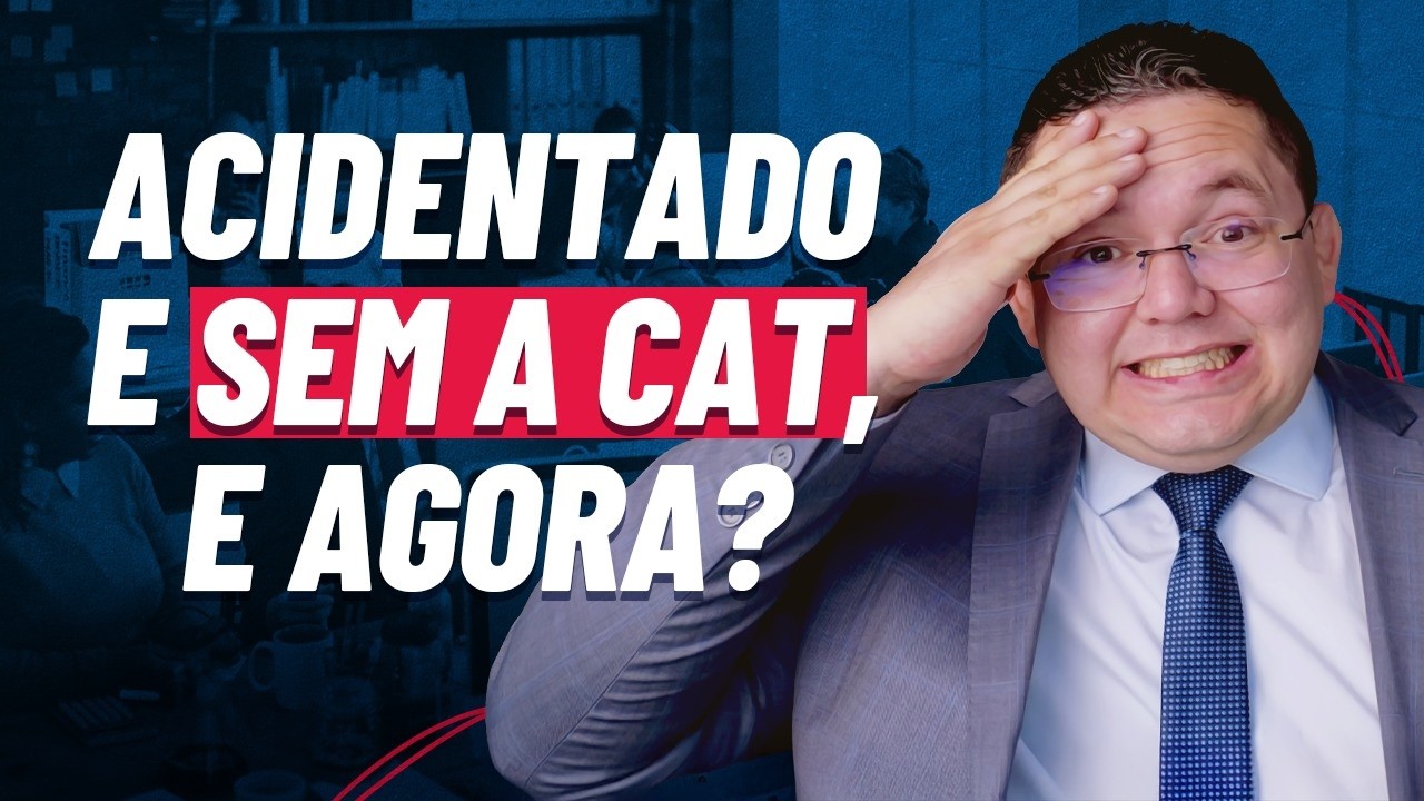 Me acidentei e a empresa não abriu a CAT, e agora?
