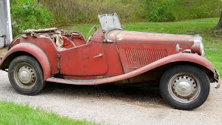 1947 MG YT Car Restoration Project | From Forgotten to Fabulous
