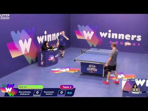 Winners League  01.03.21   Storozhenko Aleksandr - Kuzmenko Dmitrii  19:30