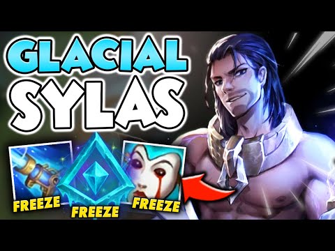 GLACIAL SYLAS KEEPS ENEMIES FROZEN IN PLACE! (HIDDEN OP) - League of Legends