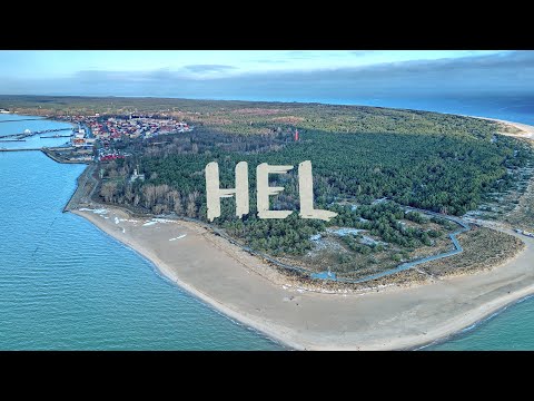 Poland Hel Cypel (Headland) walking tour - winter 2023 🌞☃️ | GoPro HERO 11