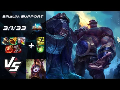 SUPPORT Braum vs Lulu - EU Challenger Patch 25.24