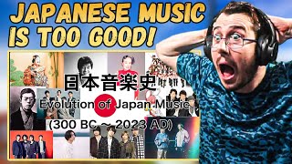 Evolution of Japanese Music (300 BC–2023) 日本音楽の進化 🇯🇵 Reaction