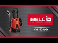 iBELL Wind-66 1400W Black & Orange Car Pressure Washer