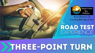 Thumbnail image of YouTube video for Three-point Turn road test video